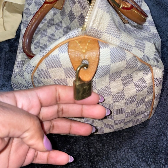 Louis Vuitton Speedy 30 Damier Azur - Picture 6 of 11